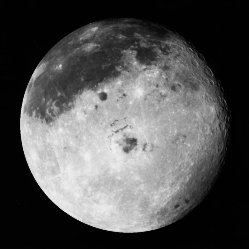 The moon - If the lunar maria are impact craters, why don't they have ...